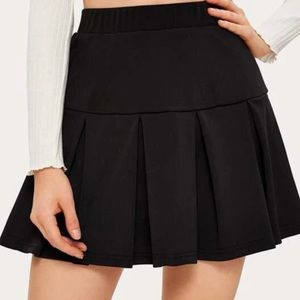 Black Tennis Skirt